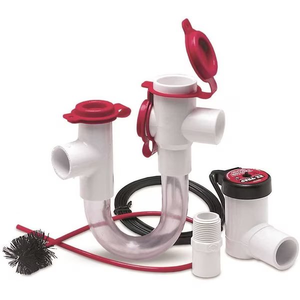Ez Trap 1.5 GPM 3/4 in. Condensate Trap and Overflow Switch Combo Kit, Rectorseal, Mfr#: 83626
